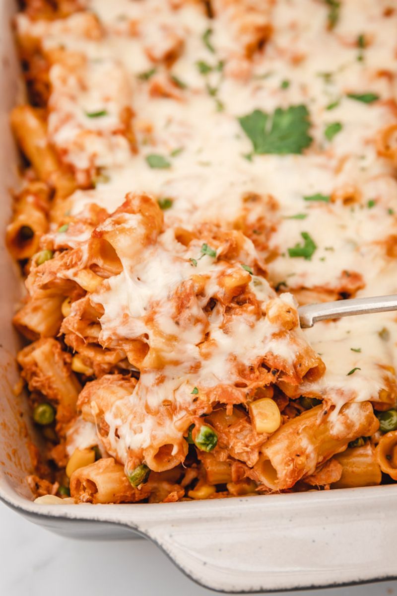Tuna Pasta Bake With What You Have