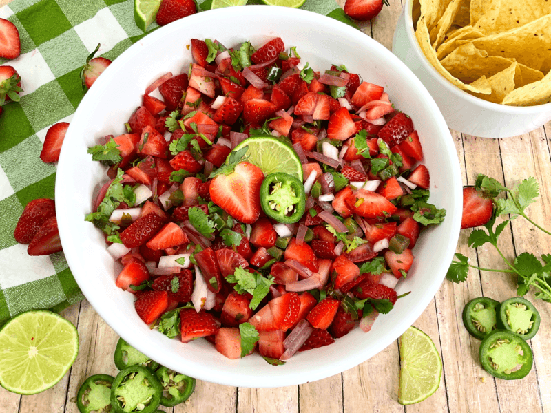 Toss Berries Into a Savory Salsa
