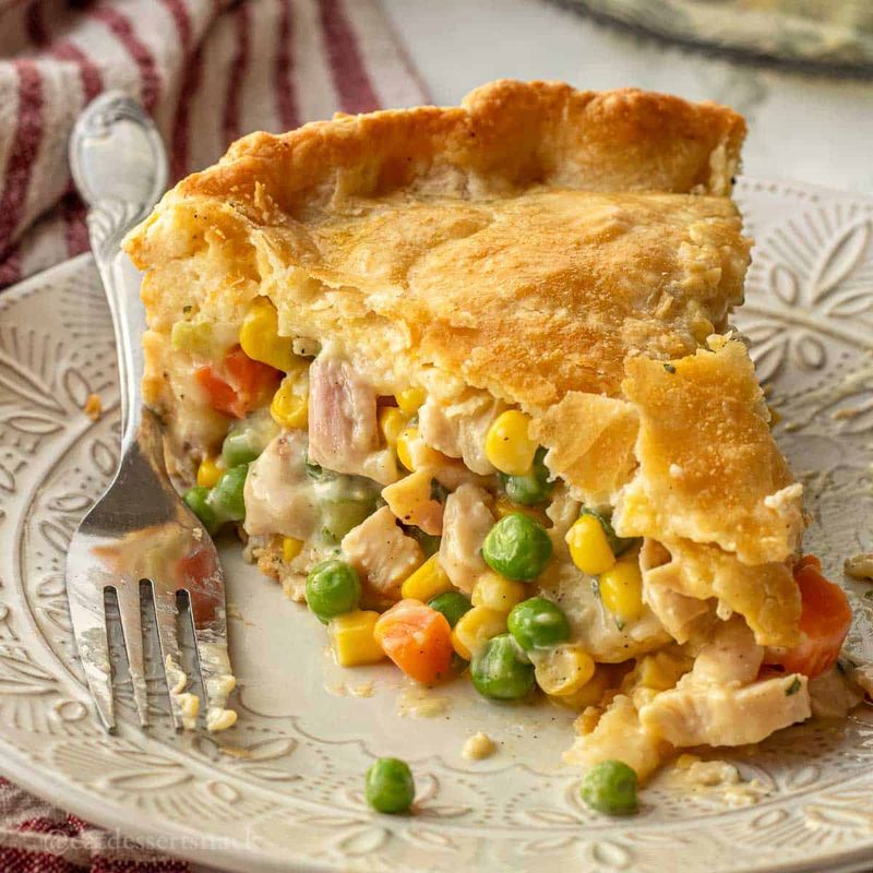 Chicken Pot Pie With Frozen Veggies