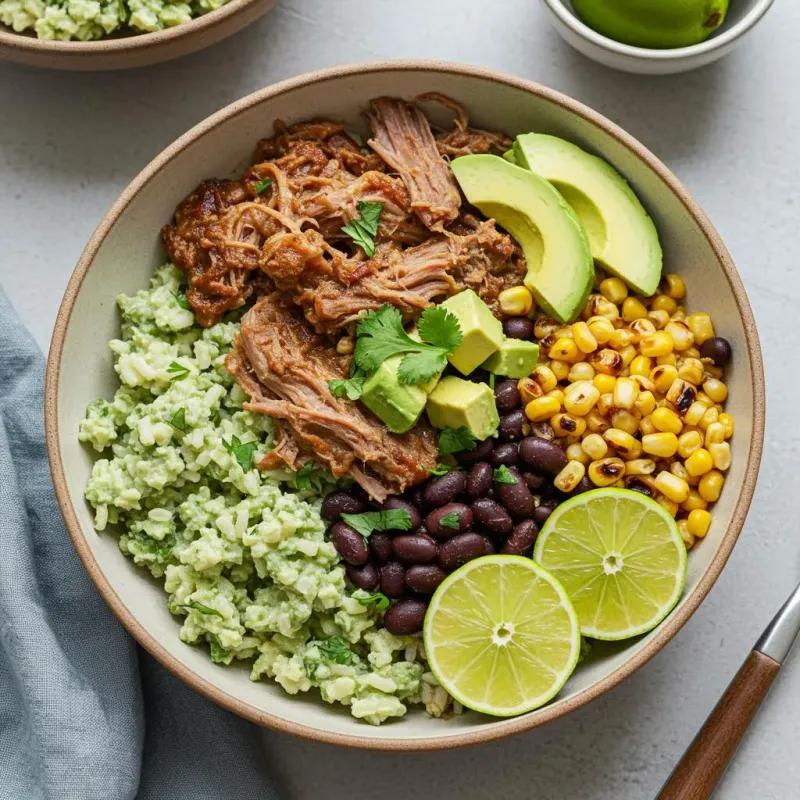 Pork Carnitas Bowls