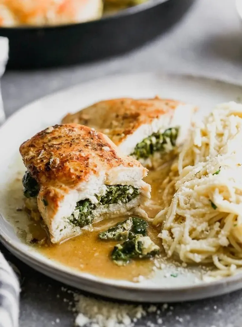 Stuffed Into Chicken Breasts