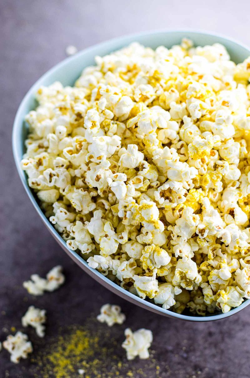 Popcorn with Nutritional Yeast