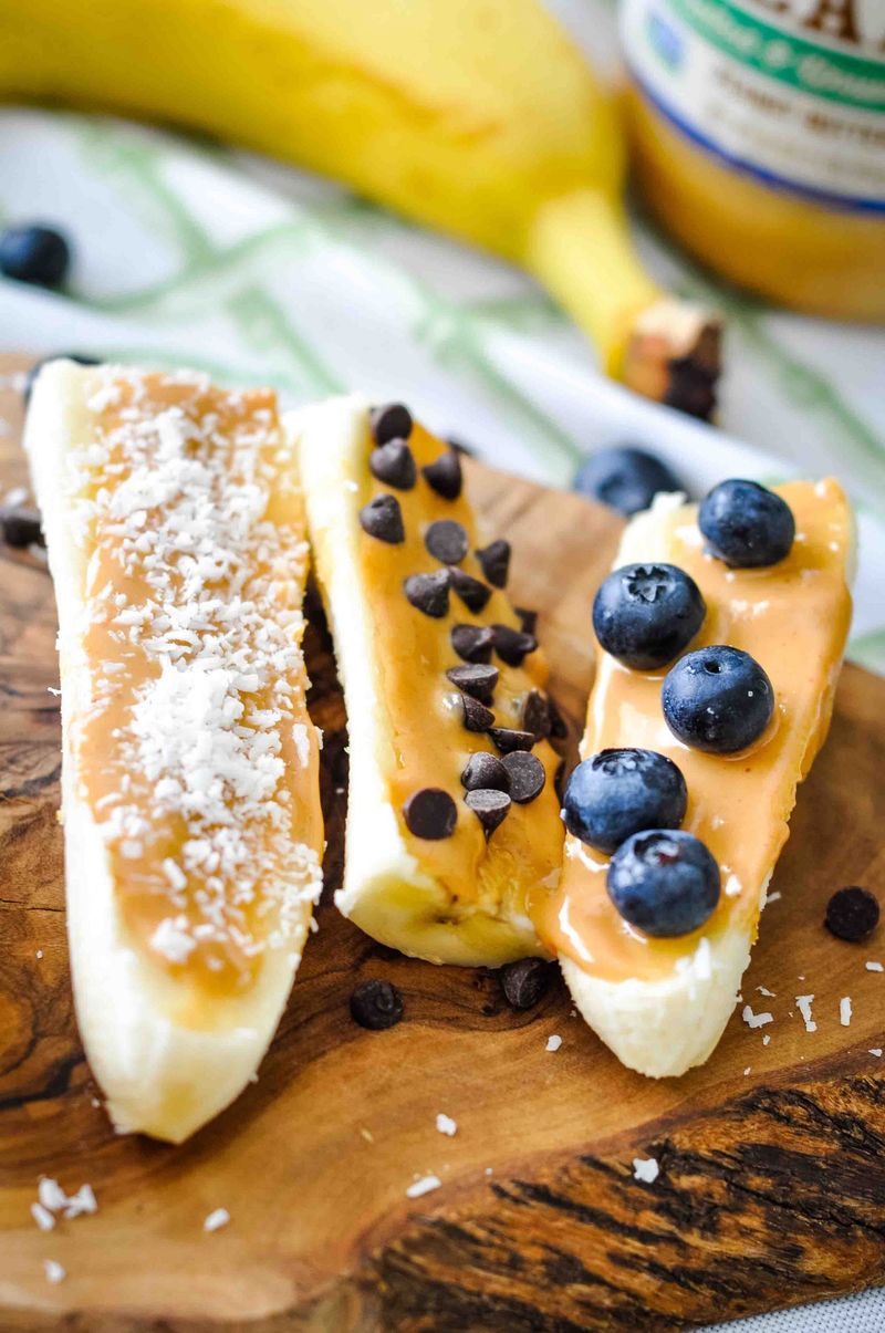 Banana with Peanut Butter