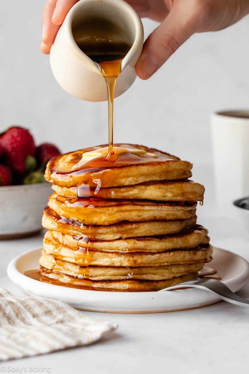 Fluffy Pancakes From Scratch