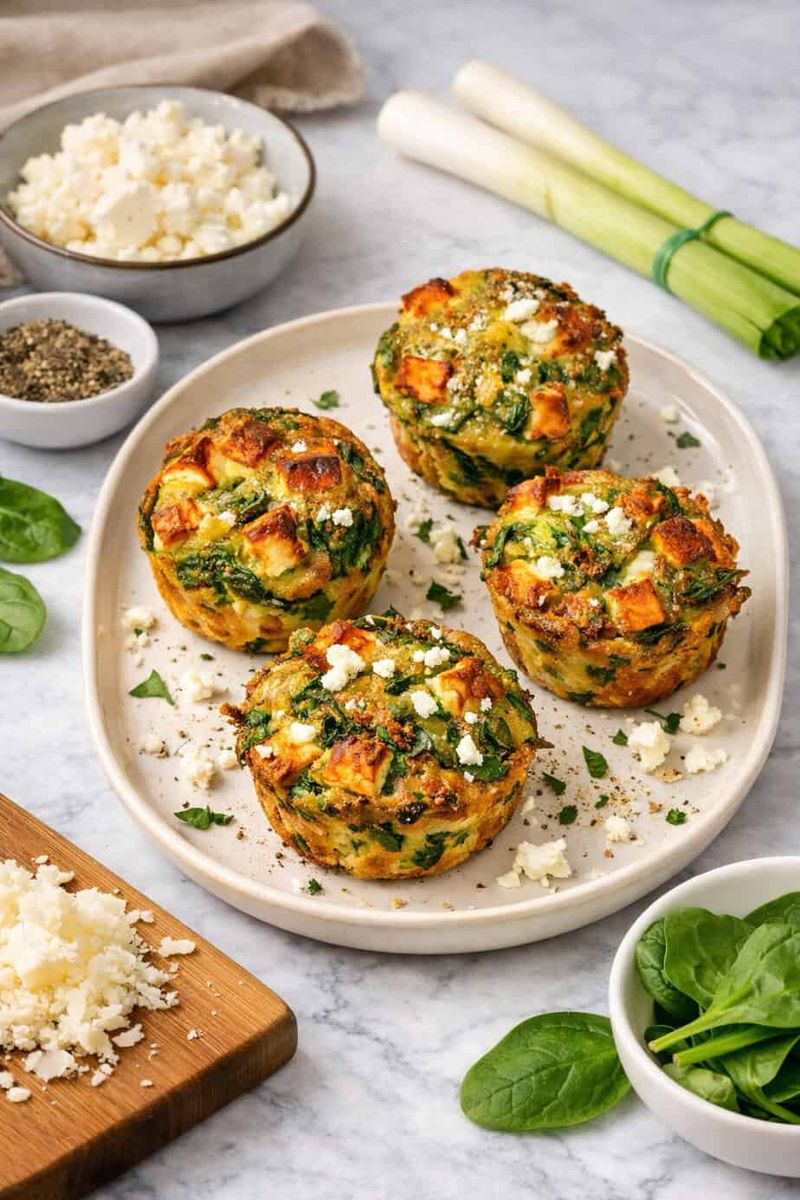 Spinach and Feta Egg Muffins
