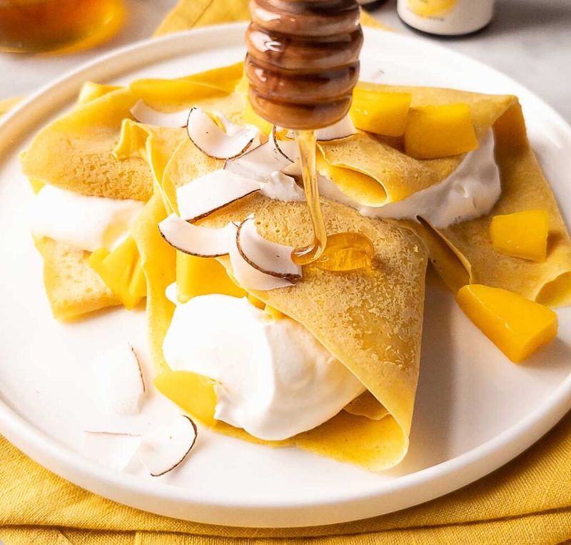 Mango and Coconut Cream