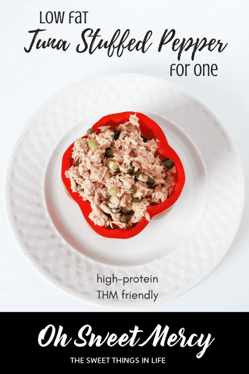 Tuna Salad Stuffed Bell Peppers