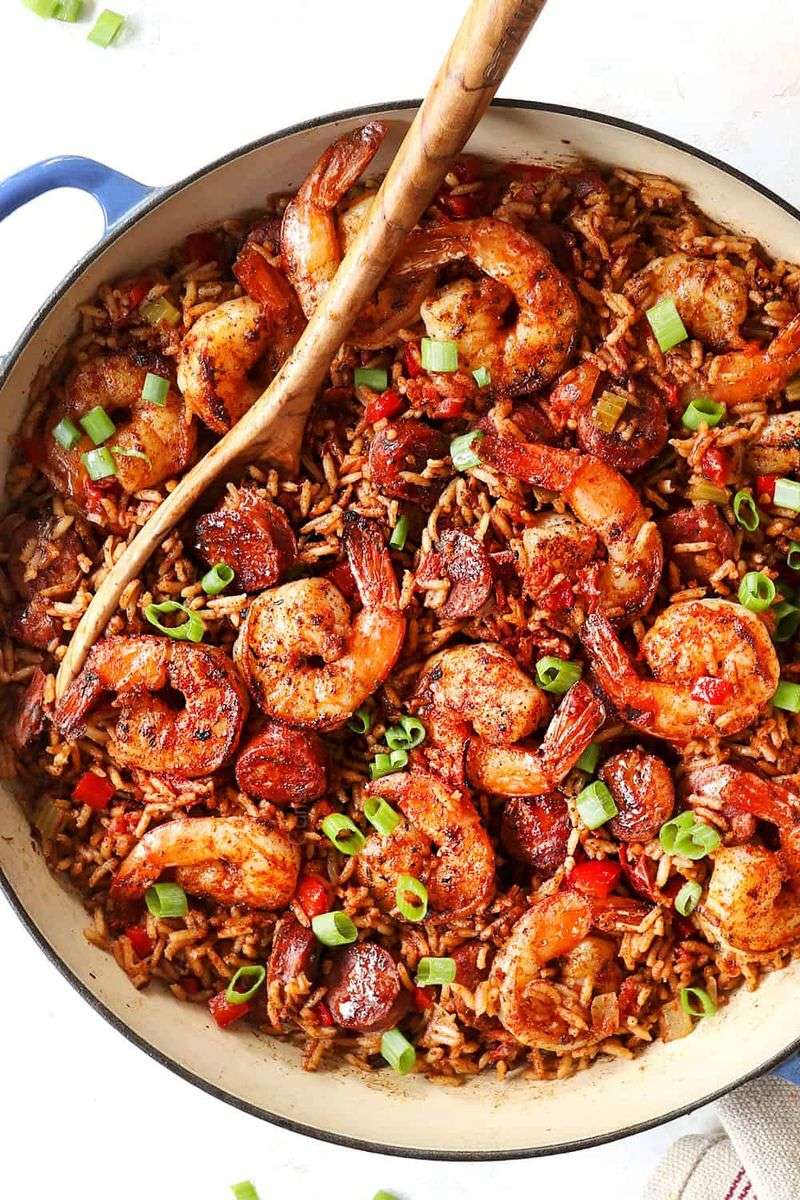 Cajun Shrimp and Rice Casserole