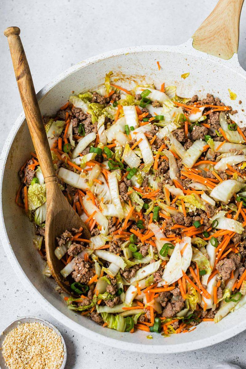 Beef and Cabbage Stir-Fry