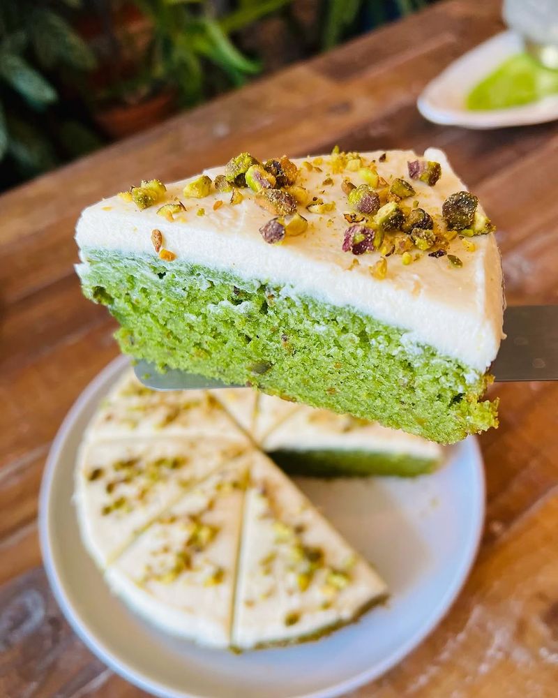 Pistachio and Cardamom Cake