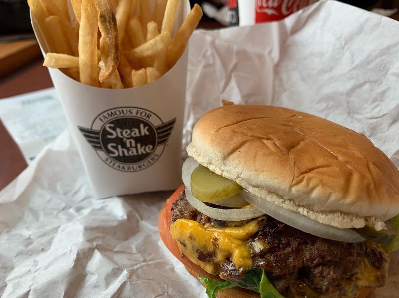 Steak 'n Shake Original Double 'n Cheese Steakburger (USA)
