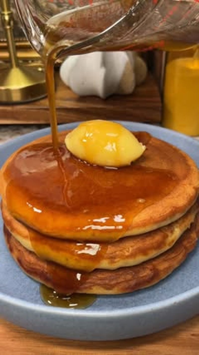 Pancakes with Syrup
