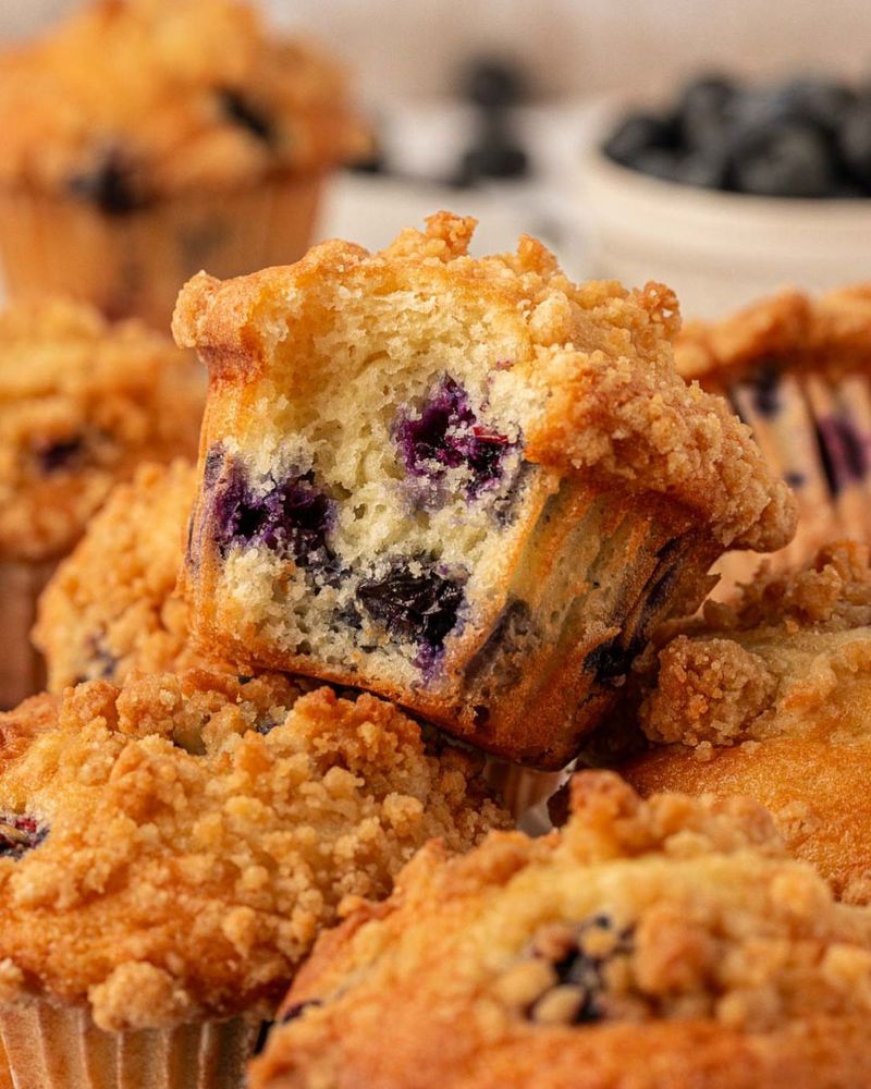 Bake Berry-Stuffed Muffins