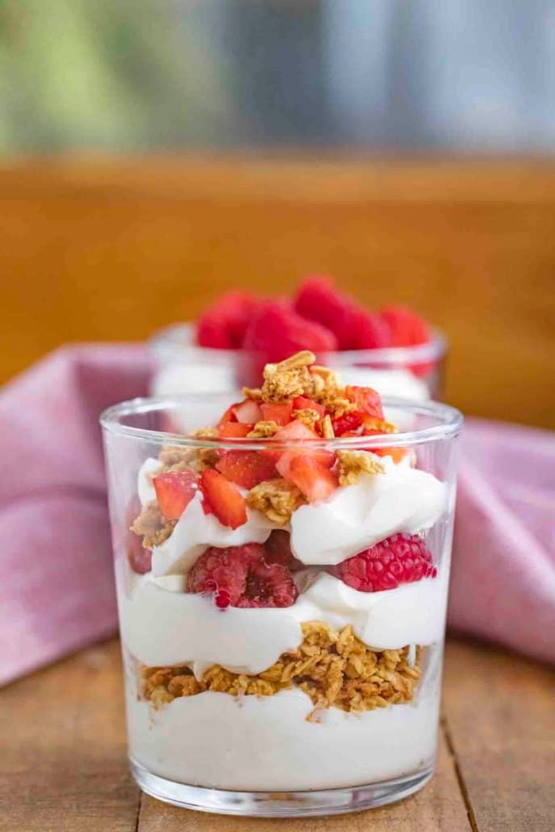 Granola Yoghurt Parfait Trifle