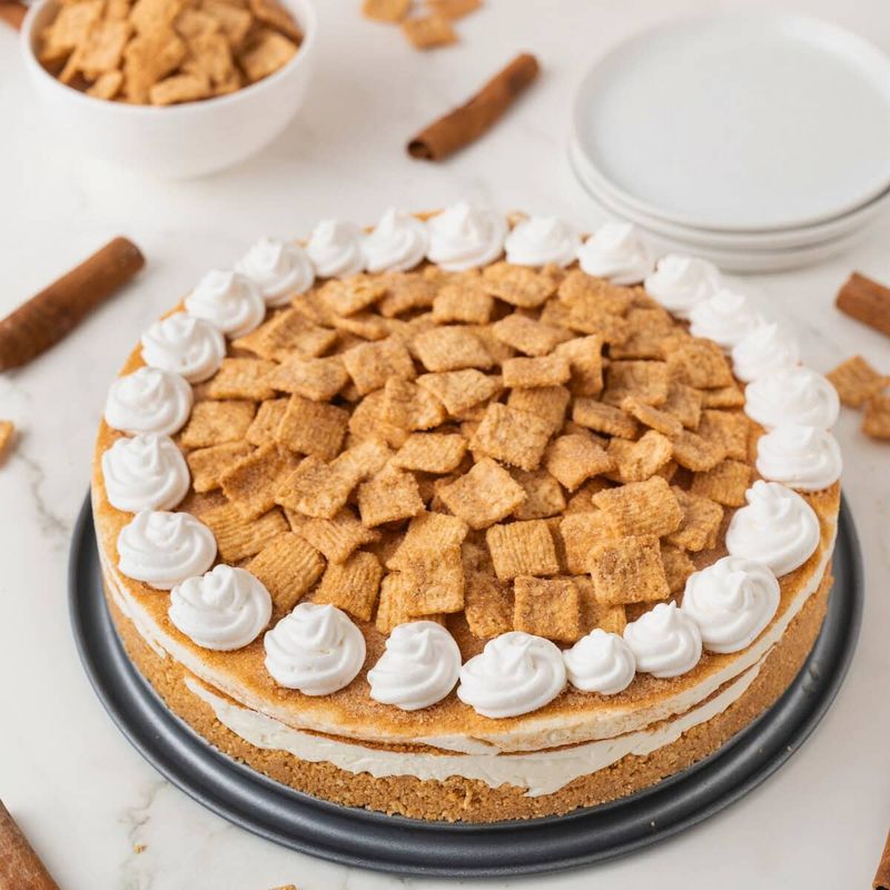 Cinnamon Toast Crunch Cheesecake