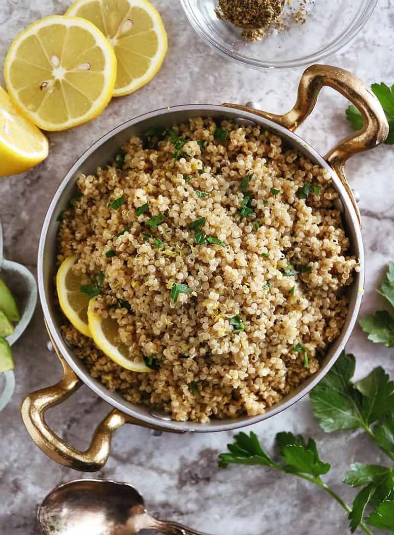 Quinoa with Herbs and Lemon