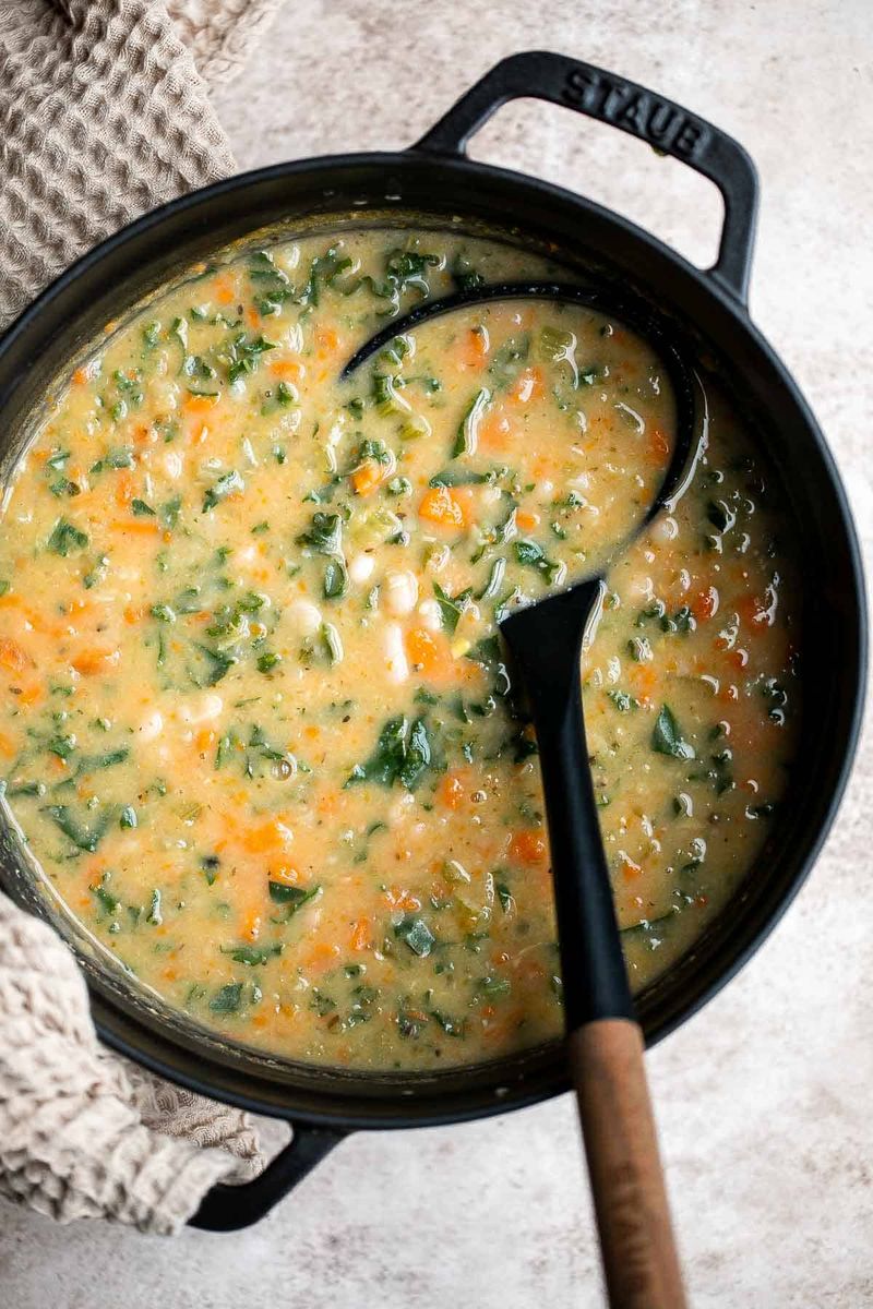 Spinach and White Bean Soup