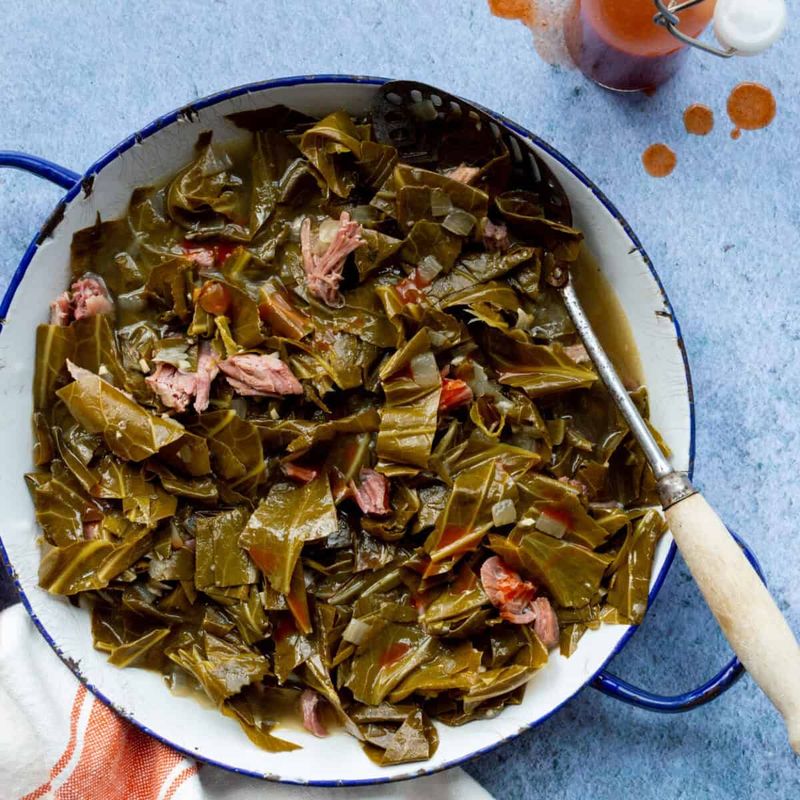 Sharpening the Flavor of Braised Greens