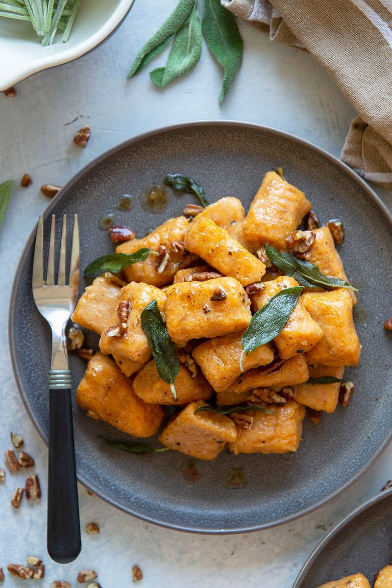 Sweet Potato Gnocchi with Maple Brown Butter