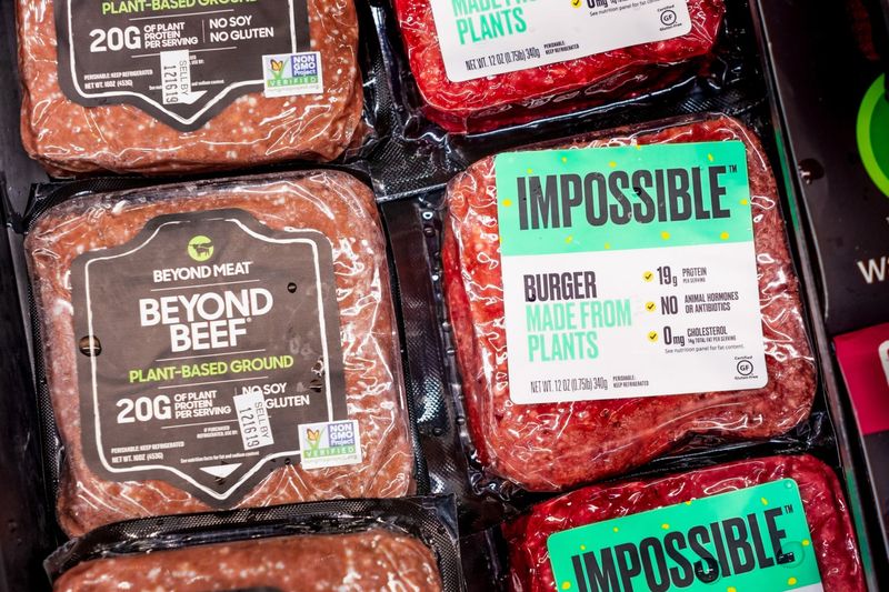 Plant-Based Meat Burgers