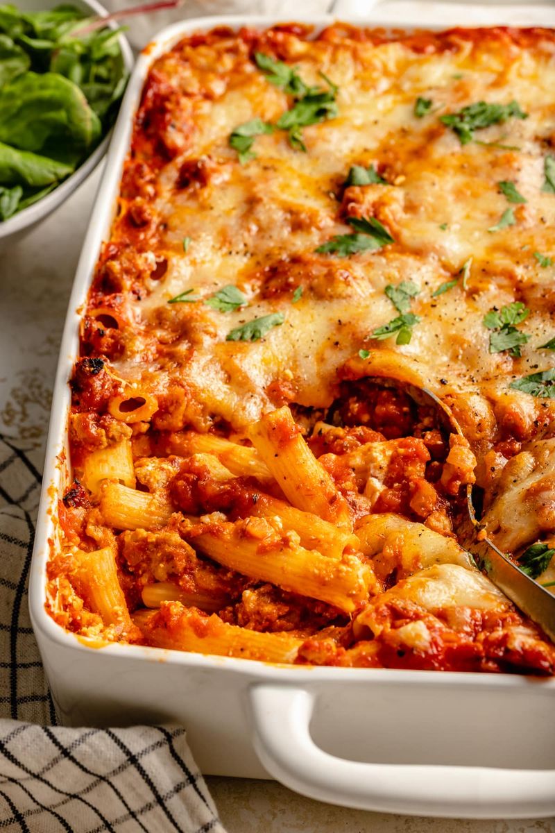 Cheesy Baked Ziti