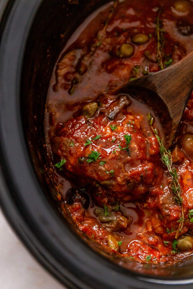 Chicken Thigh Cacciatore