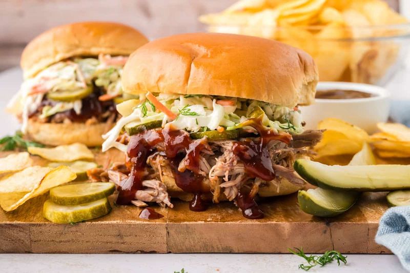 BBQ Pulled Pork Sandwiches