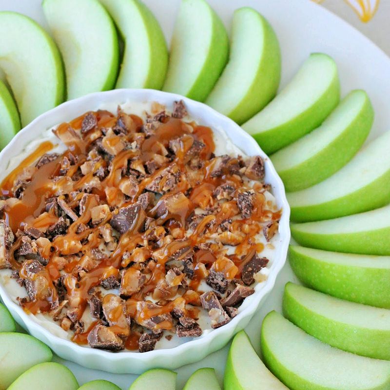 Caramel Apple Cream Cheese Dip