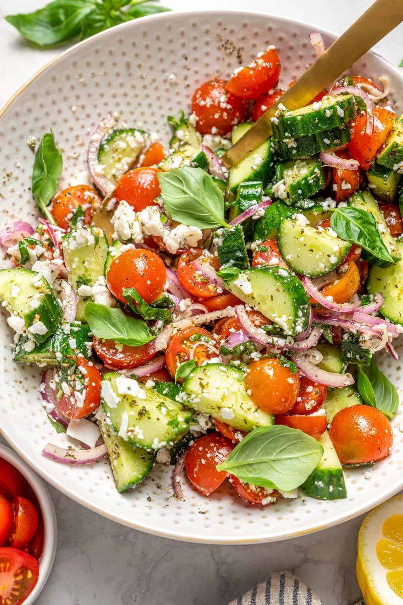Cucumber and Tomato Salad