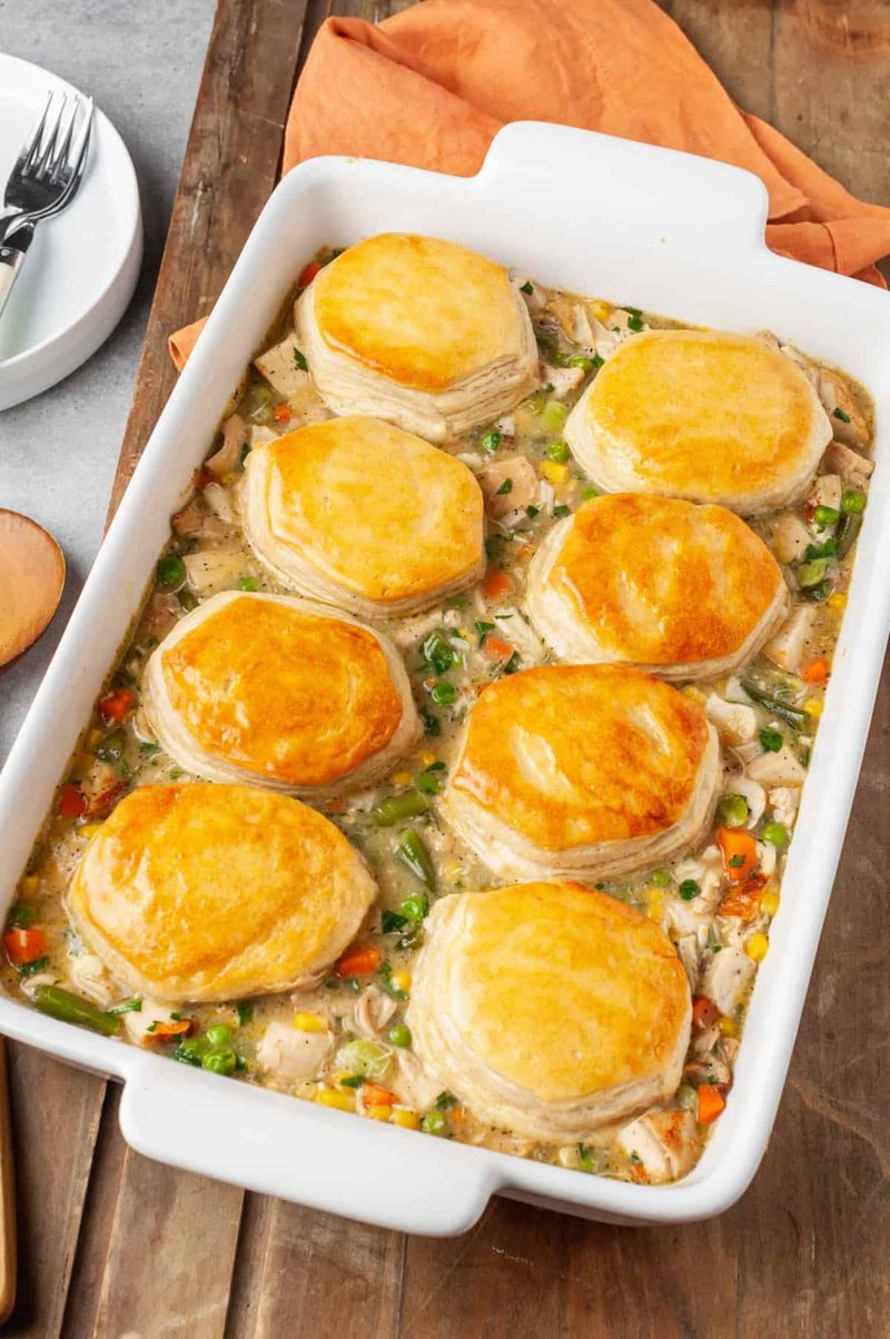 Chicken Pot Pie Casserole