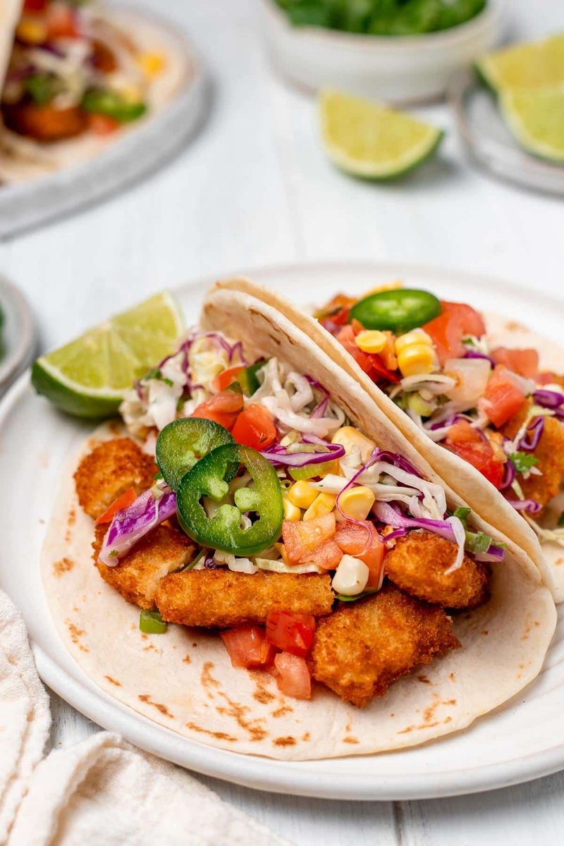 Crispy Fish Tacos From Frozen Fillets