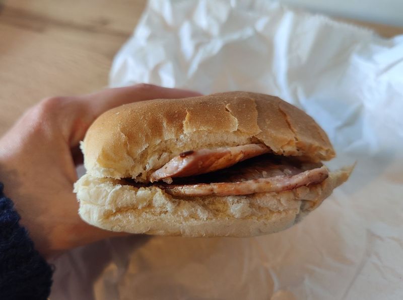 Bacon Butty with Brown Sauce