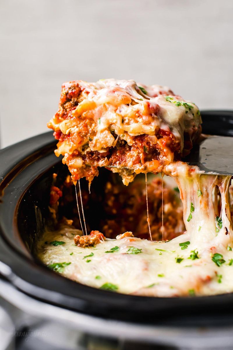 Slow Cooker Lasagna