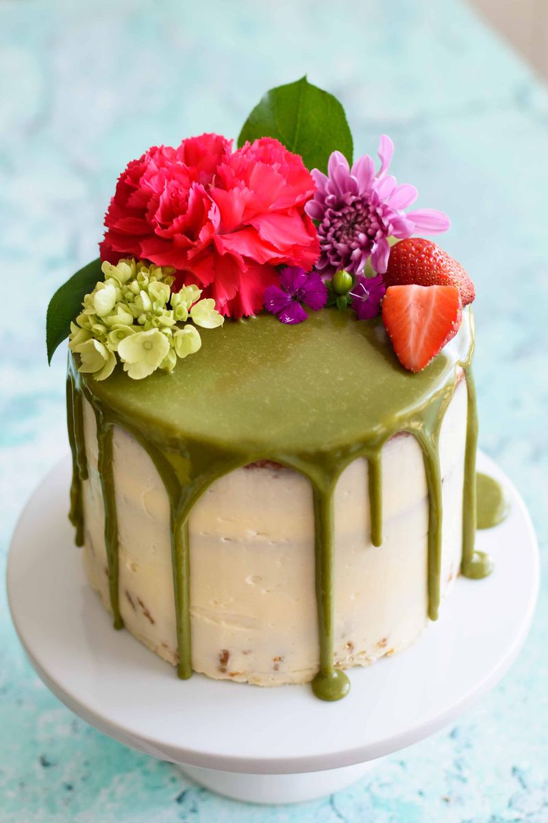 Matcha Green Tea Cake