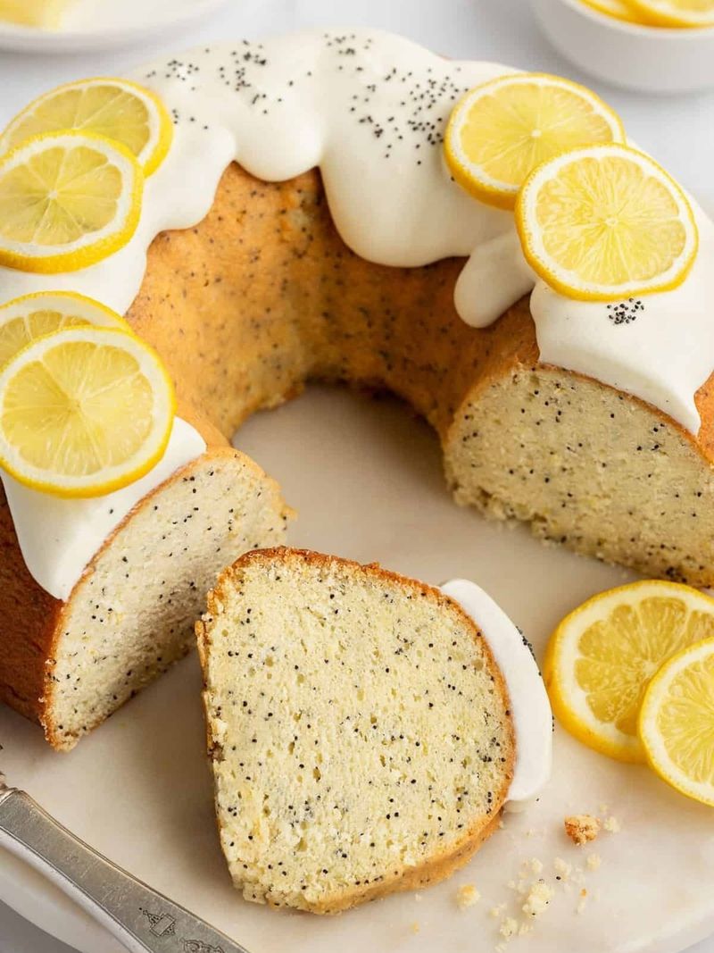 Lemon Poppy Seed Bundt Cake
