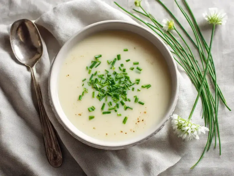 French Vichyssoise (Cold Potato Soup)