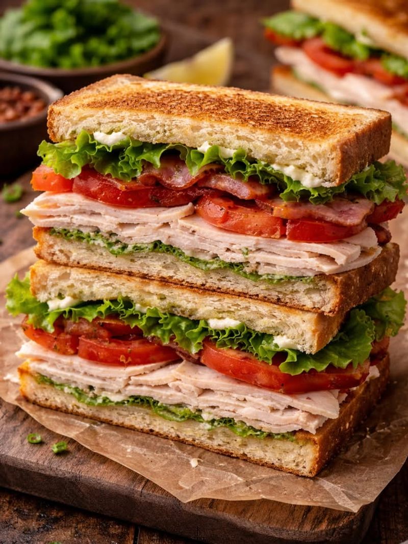 Turkey Club Sandwich