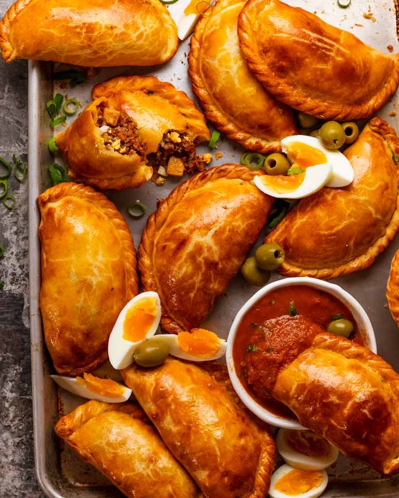 Beef Empanadas with Chimichurri