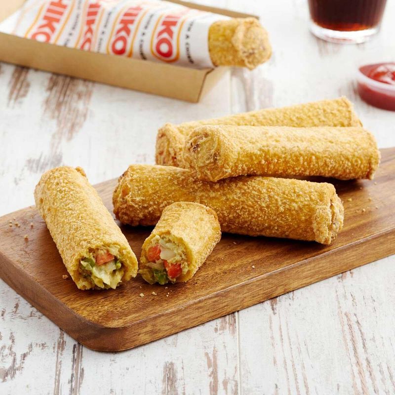 Chiko Roll as a Morning Snack