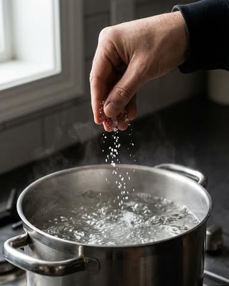 Salting Pasta and Vegetable Water Generously