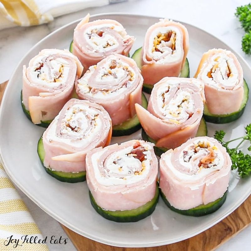 Turkey and Cheese Roll-Ups