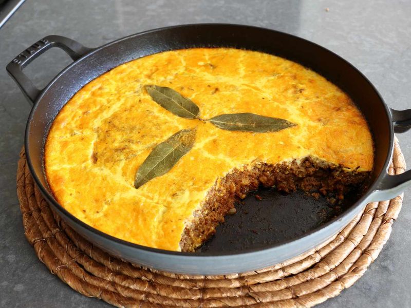 Bobotie: South African Curried Meat Pie