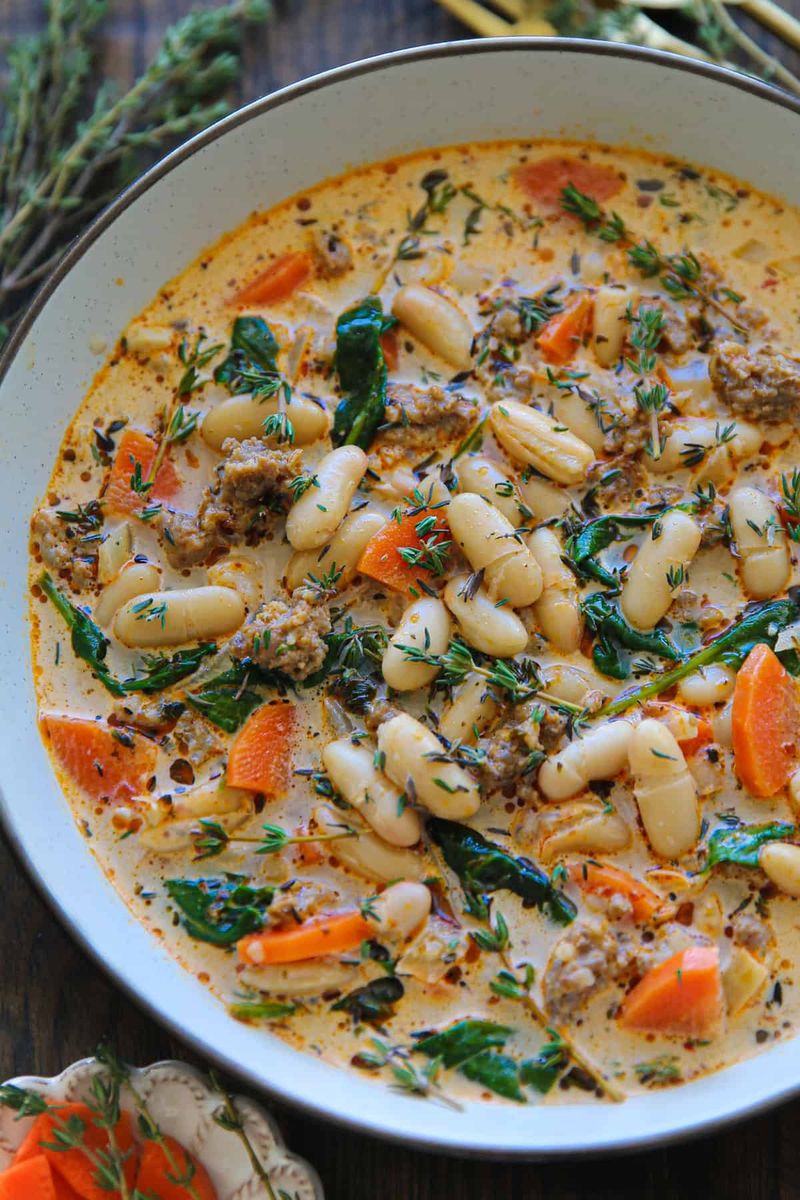 White Bean and Sausage Soup