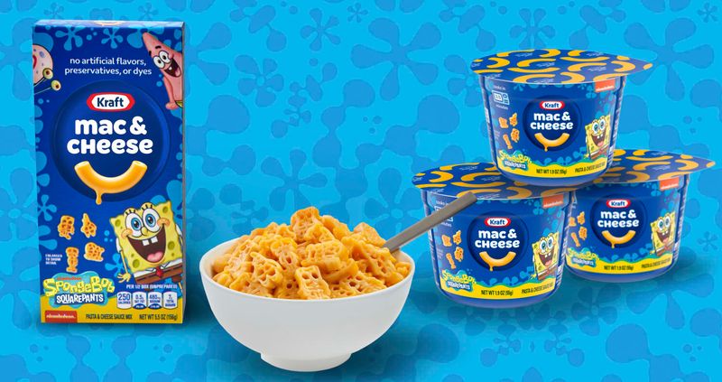 Kraft Macaroni and Cheese with Shapes