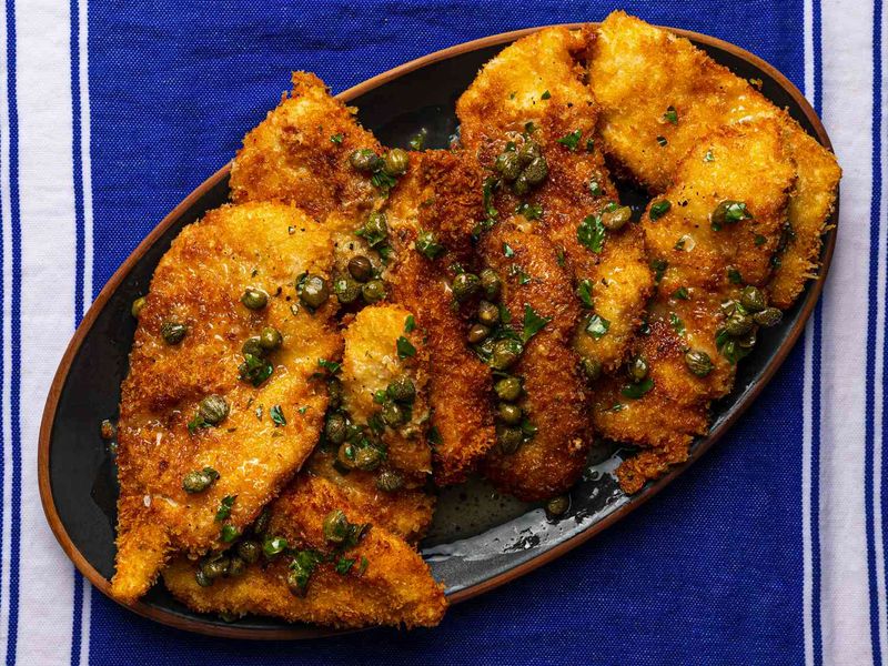 Crispy Lemon Chicken Cutlets