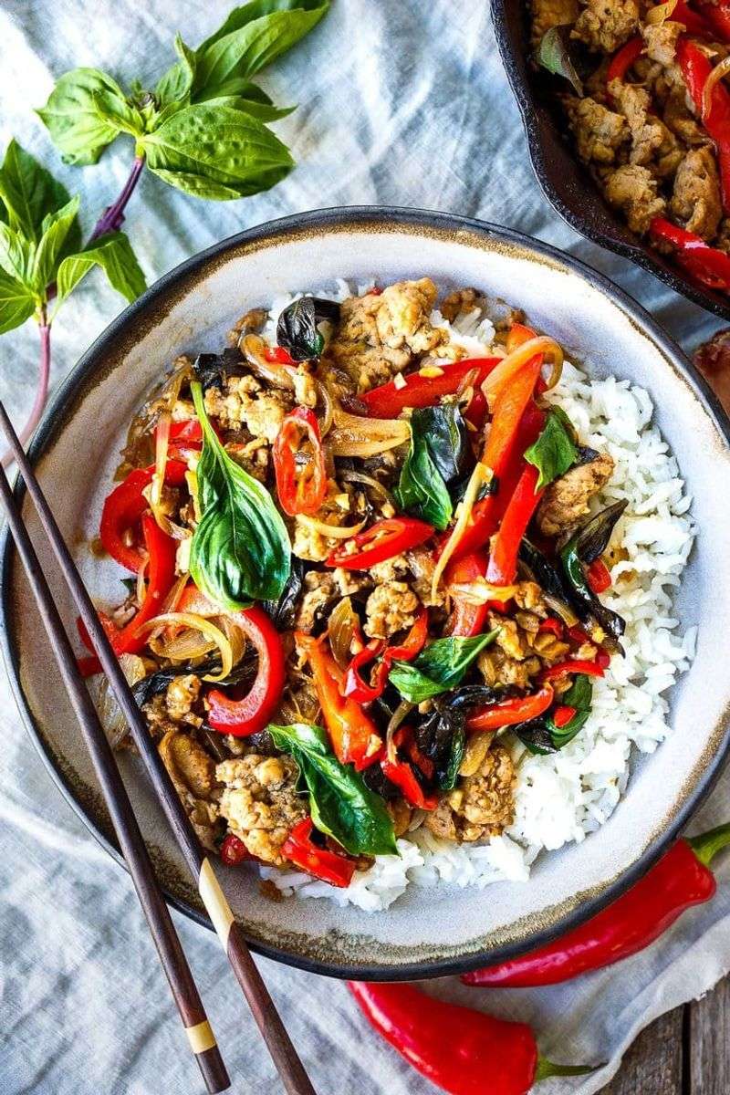 Thai Lemon Basil Chicken