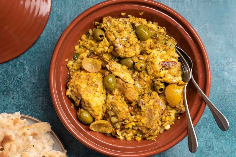 Moroccan Lemon Chicken Tagine