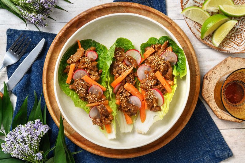 Hoisin Duck Lettuce Wraps