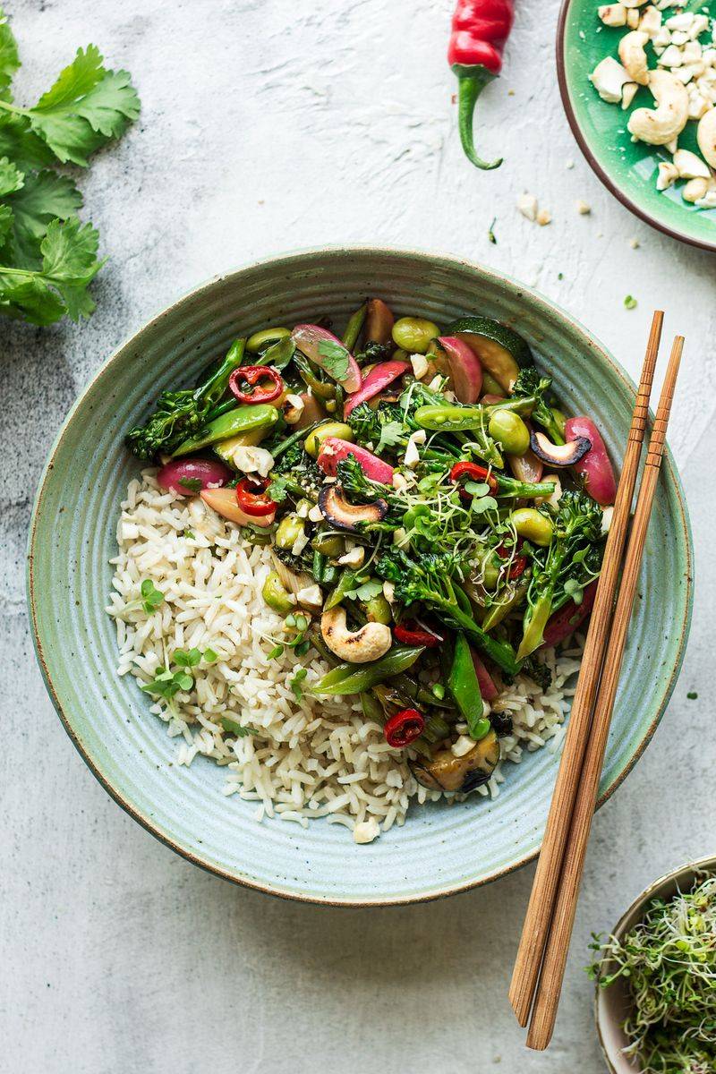 Spring Vegetable Stir-Fry