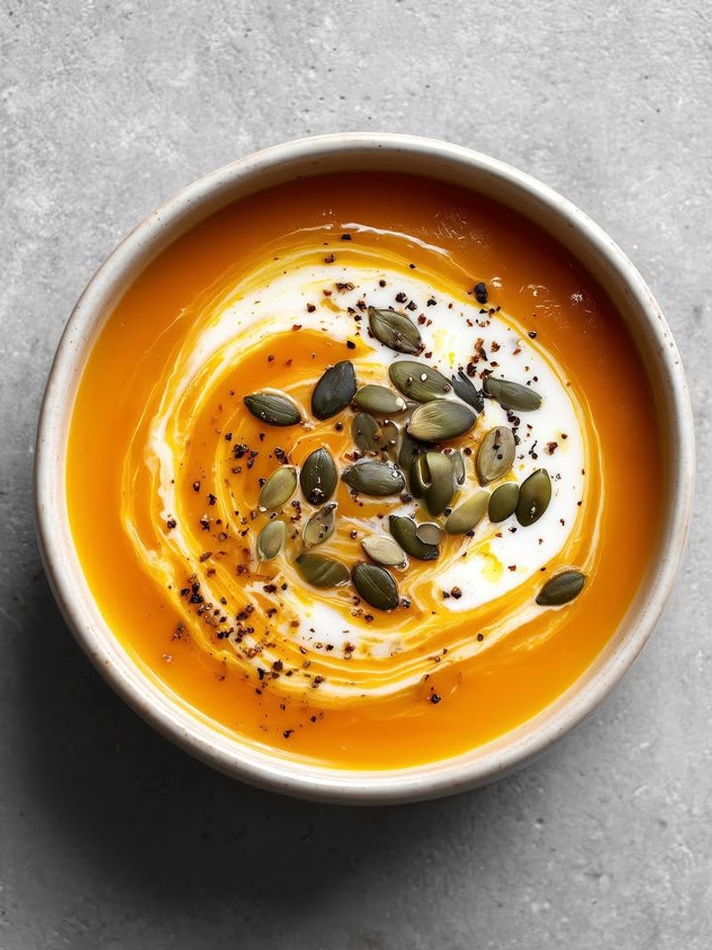 Butternut Squash and Apple Soup